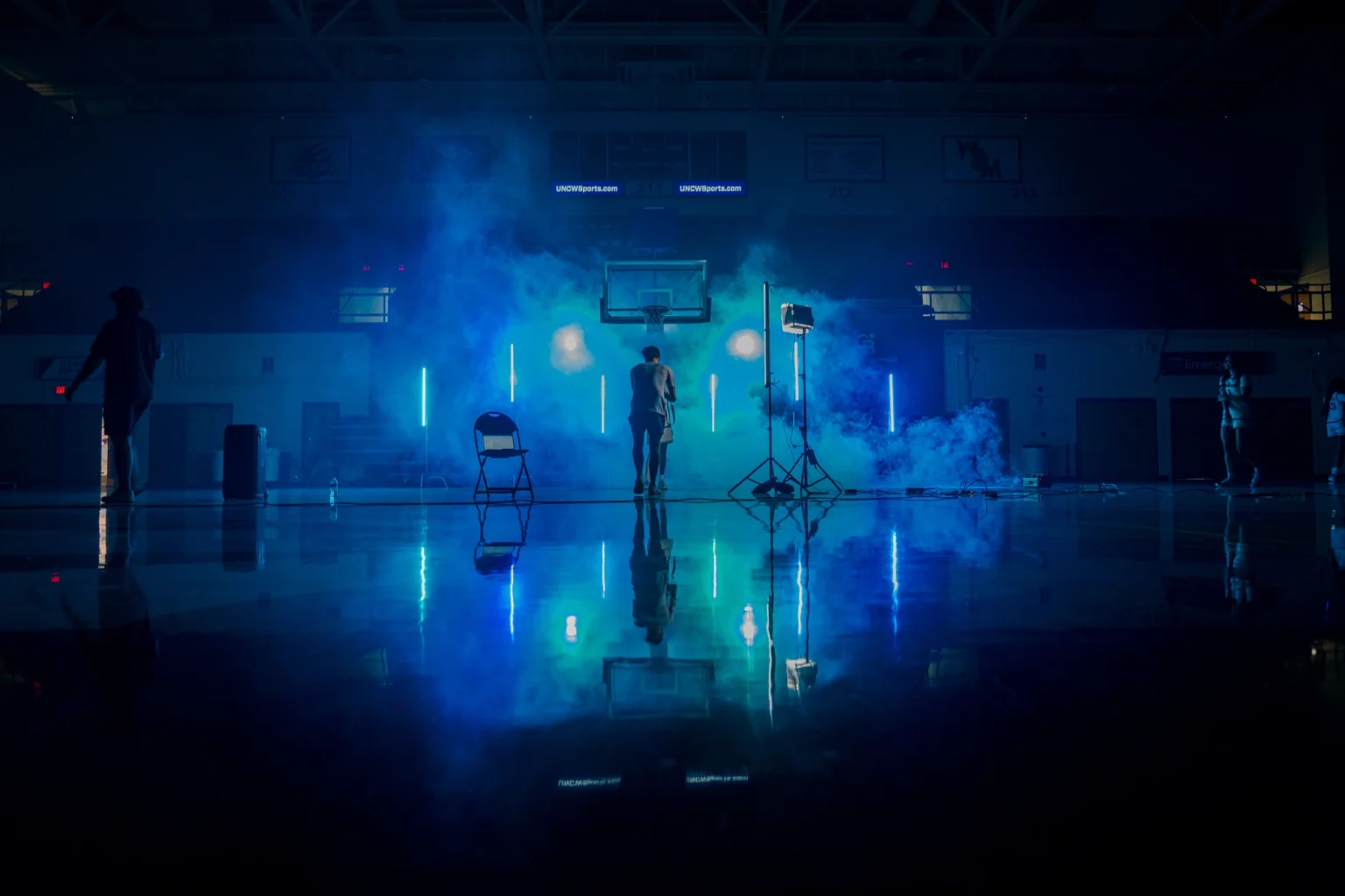 How to Light A Dramatic Basketball Scene | Wilmington, NC